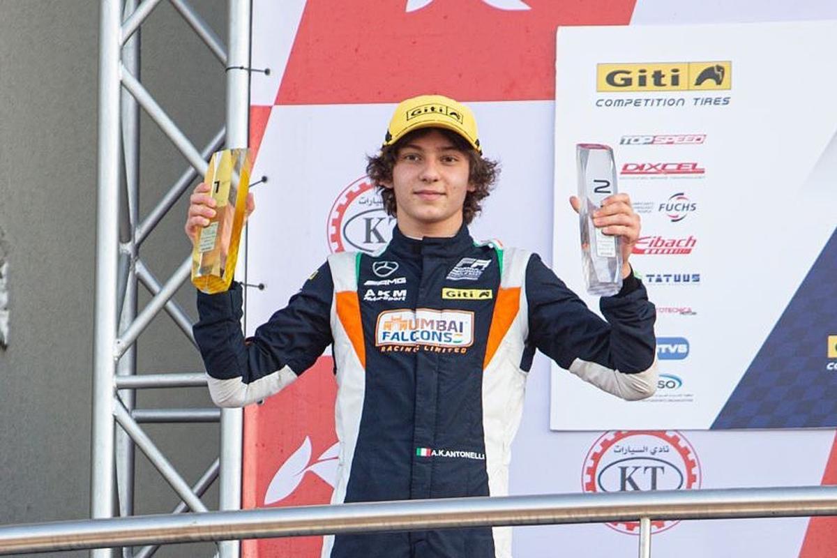 Mercedes sensation Antonelli makes anticipated FRECA debut