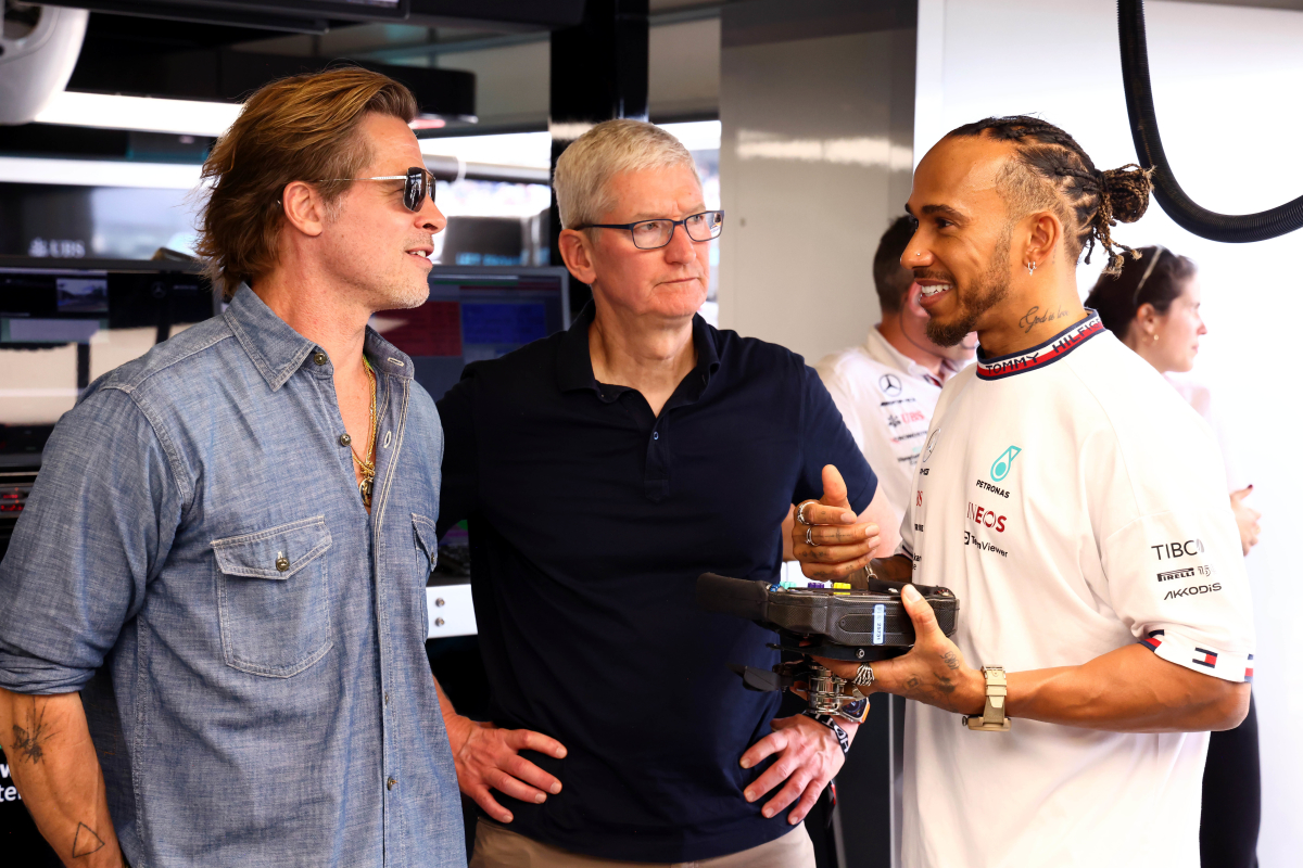 Hamilton hints he may make star APPEARANCE in F1 movie with Brad Pitt